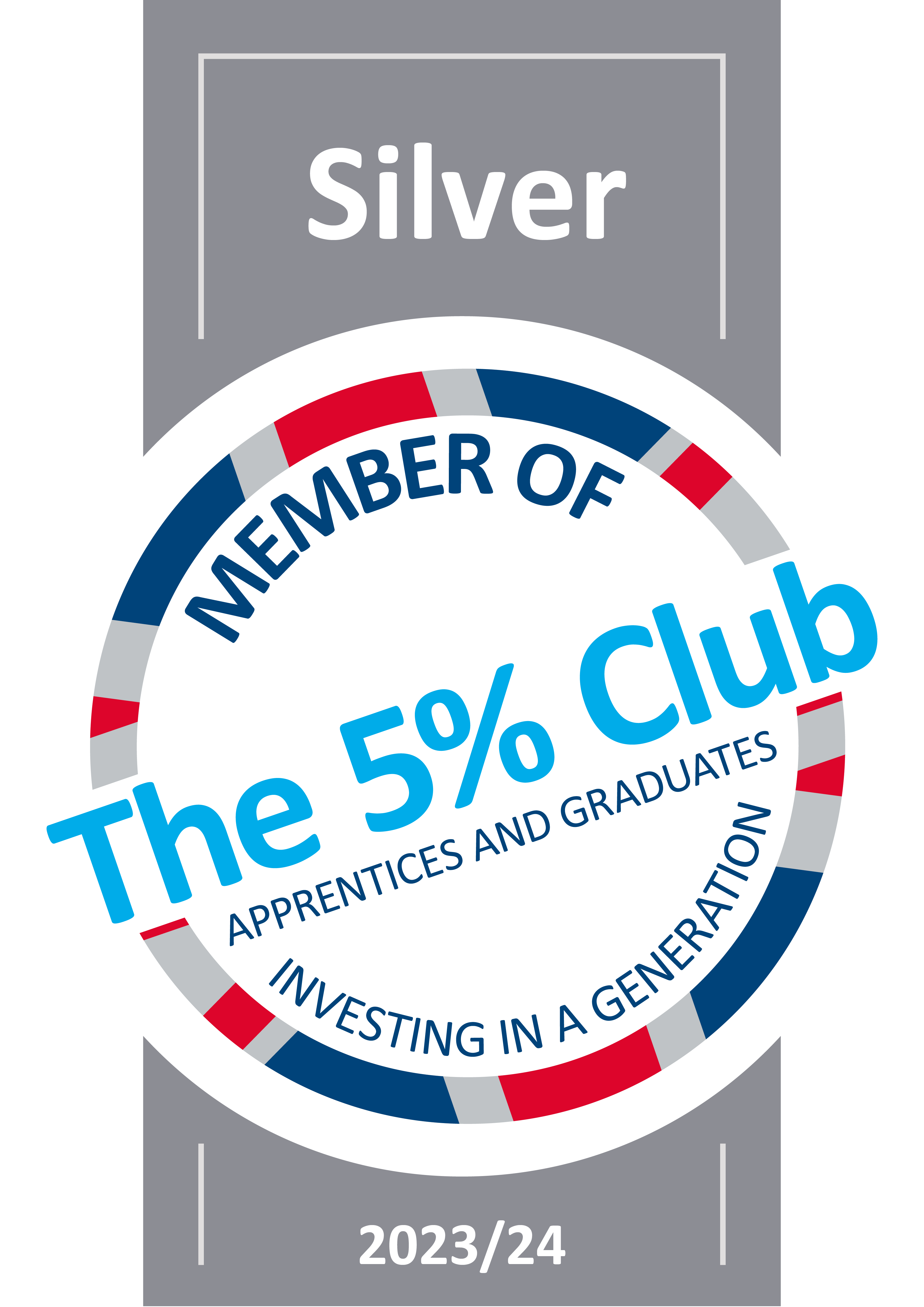 5% Club Silver Award